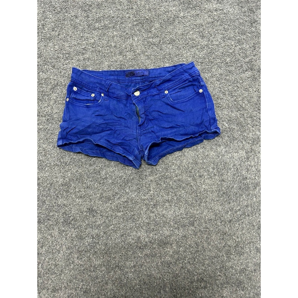 Blue Asphalt Shorts Womens Size 9/10 Blue Denim Stretch Casual Summer Hot Pants